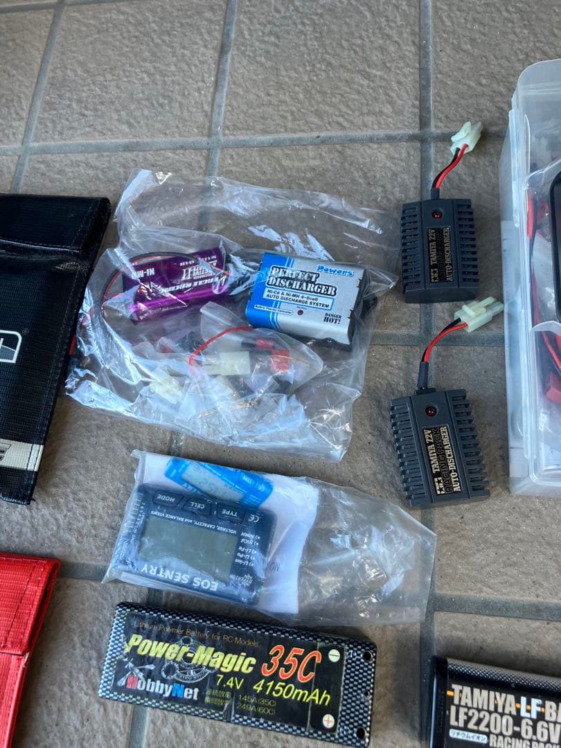 充電器＆リポバッグ他パーツセット