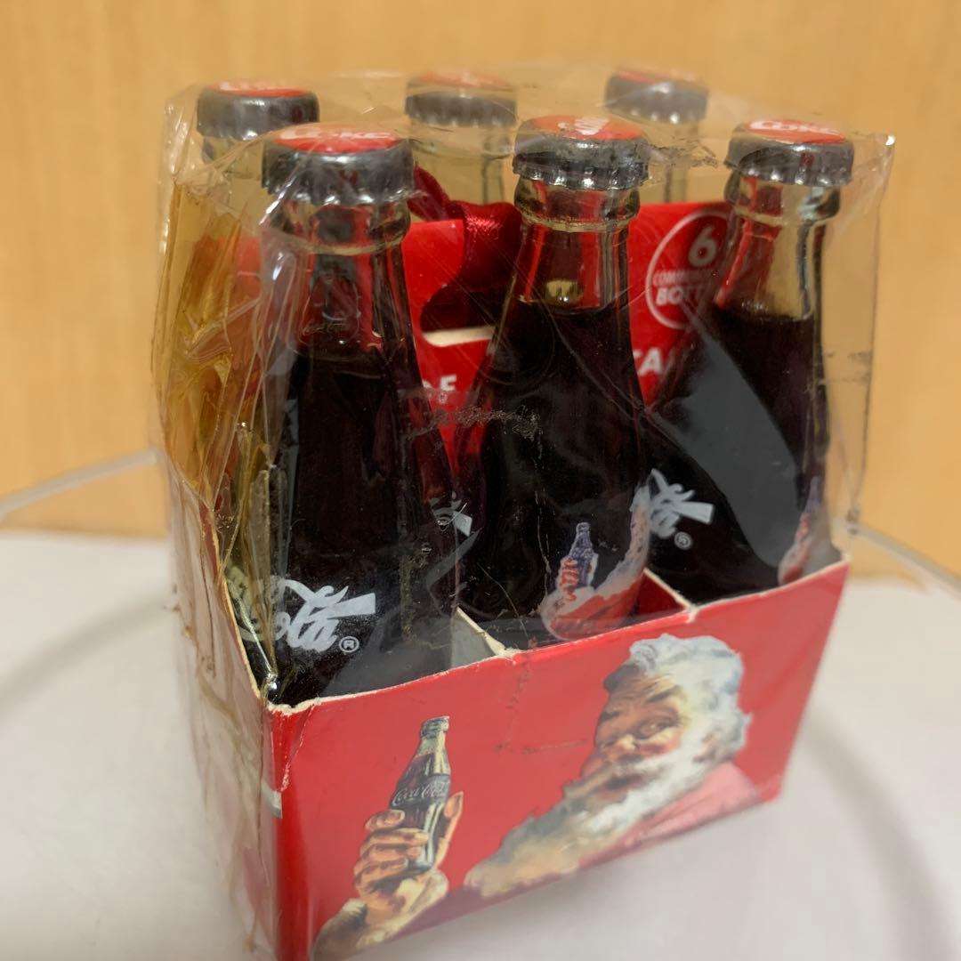 【入手困難】【希少】Coca-Cola ミニチュアボトル　6本セット　ケース付き