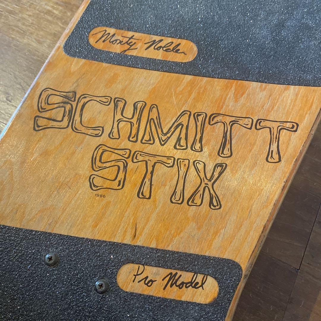 80’s old school Schmitt Stix skateboard