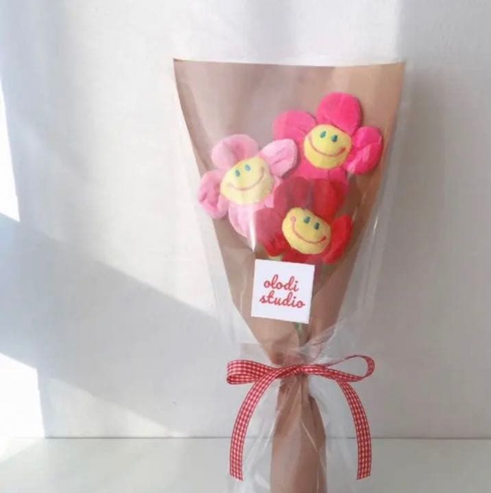 チャンキーフラワー ぬいぐるみ 花束 ギフト クリスマス ベビー プレゼント