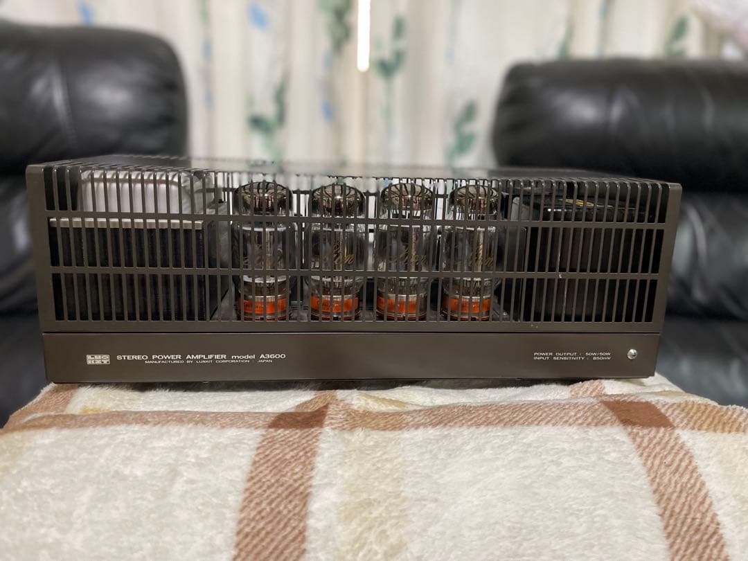 LUXMAN　ラックスマン　真空管アンプ　パワーアンプ　A3600 動作確認済み