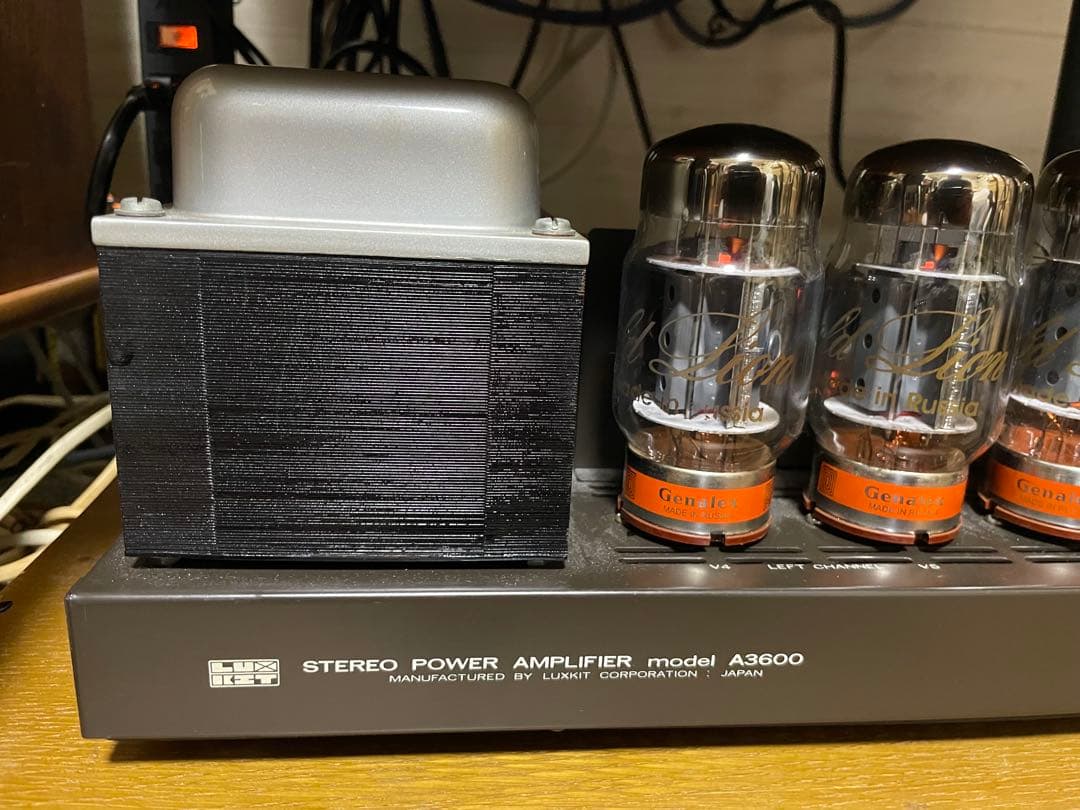 LUXMAN　ラックスマン　真空管アンプ　パワーアンプ　A3600 動作確認済み