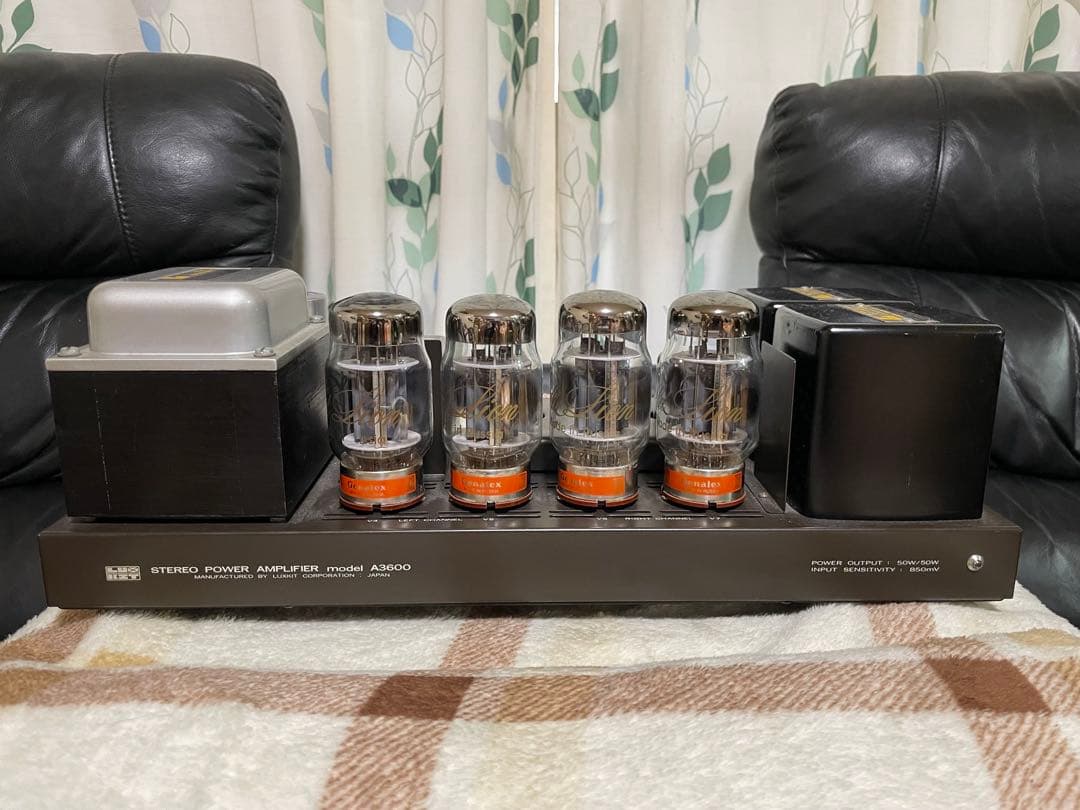 LUXMAN　ラックスマン　真空管アンプ　パワーアンプ　A3600 動作確認済み