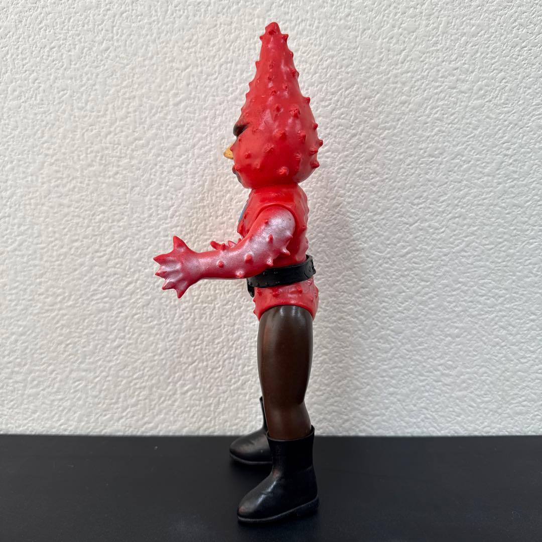 当時物　旧バンダイ　仮面ライダー　怪人　ヒトデンジャー　ソフビ