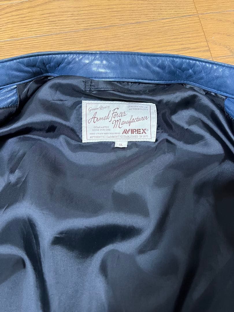 AVIREX レザージャケット