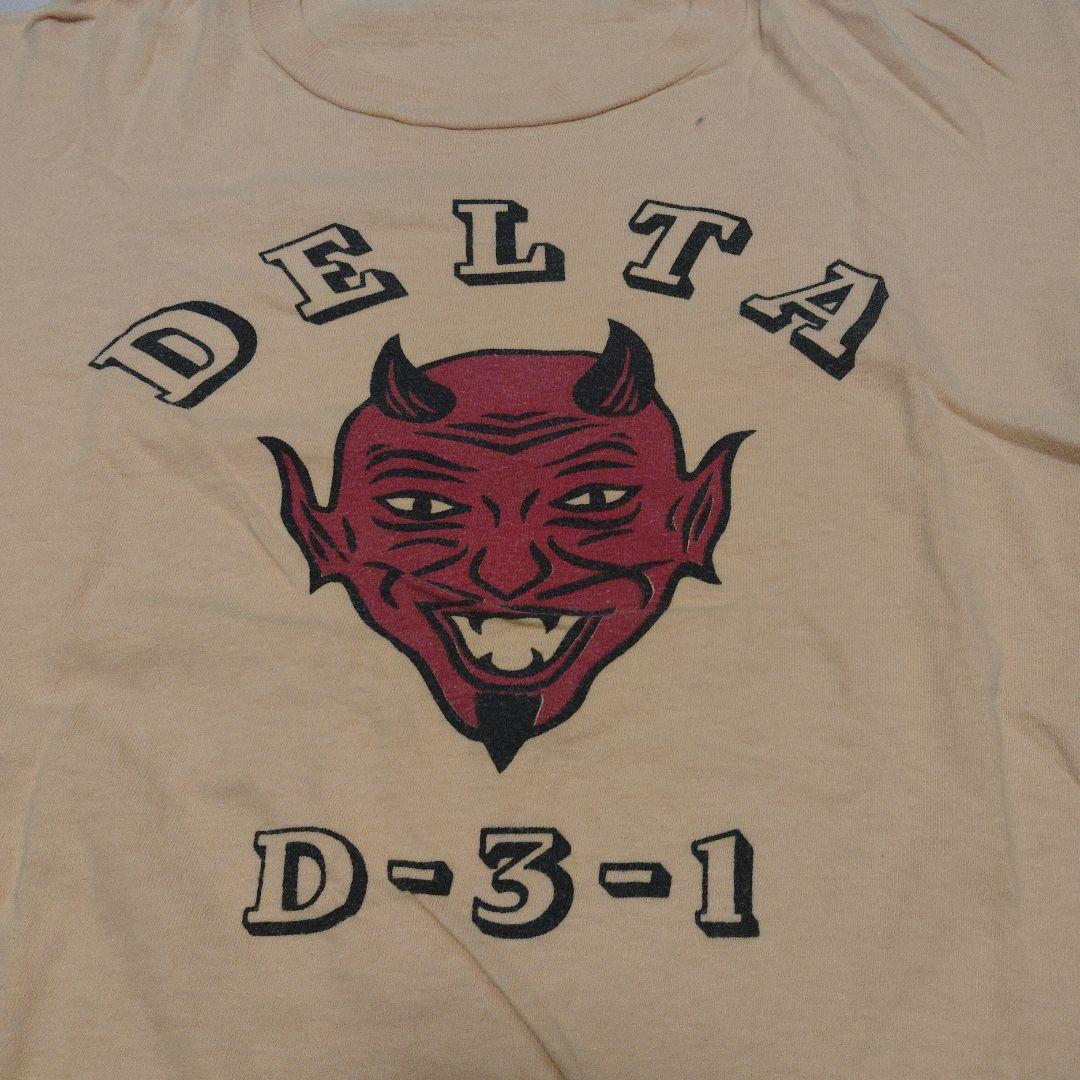 ち*ろ様 60's70'sDELTA D-3-1 Tシャツ