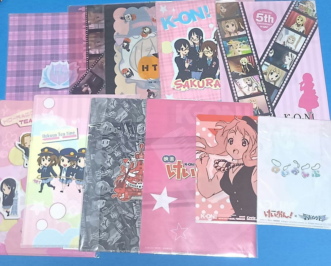 けいおん　琴吹紬　クリアファイル　36点セット　まとめ売り