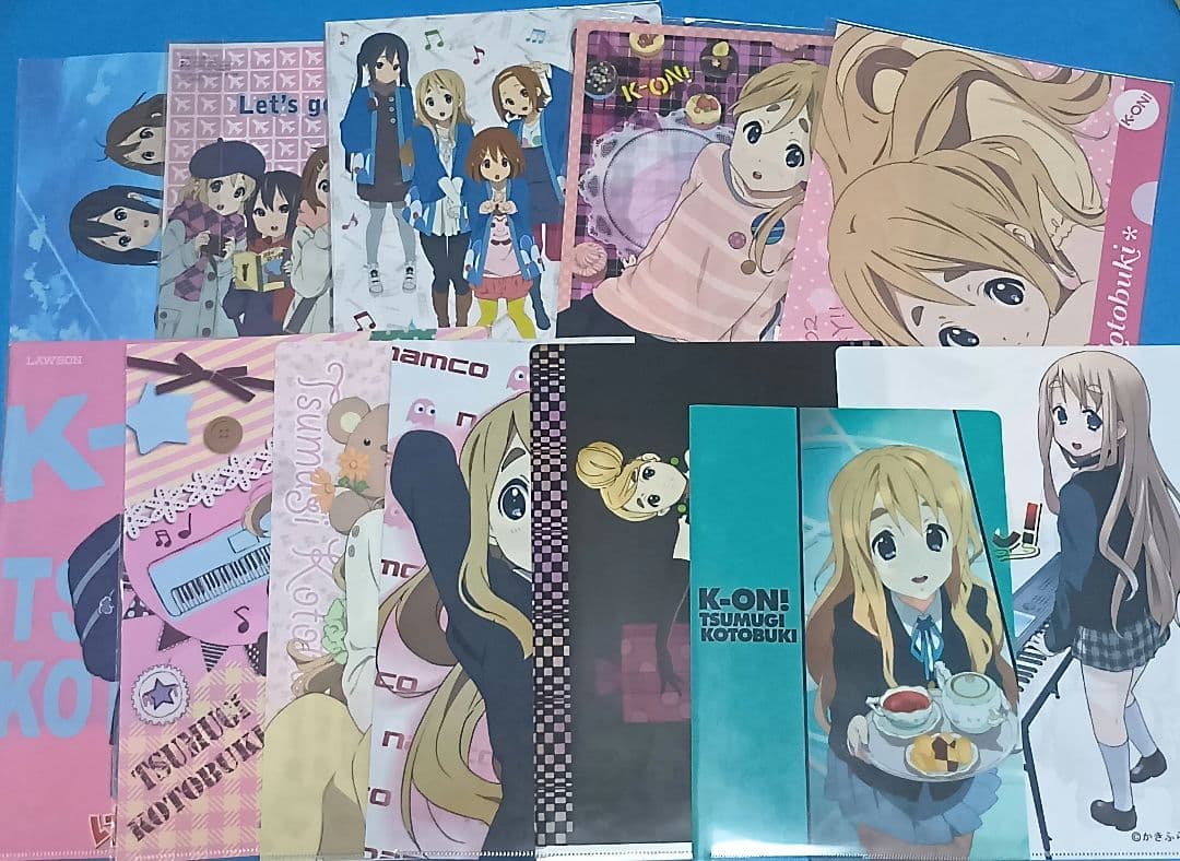 けいおん　琴吹紬　クリアファイル　36点セット　まとめ売り