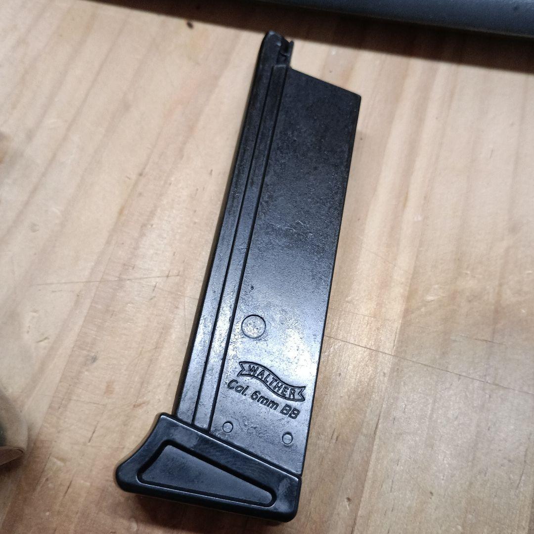 マルゼン　Walther PPK/S ガスガン シルバー　動作確認済