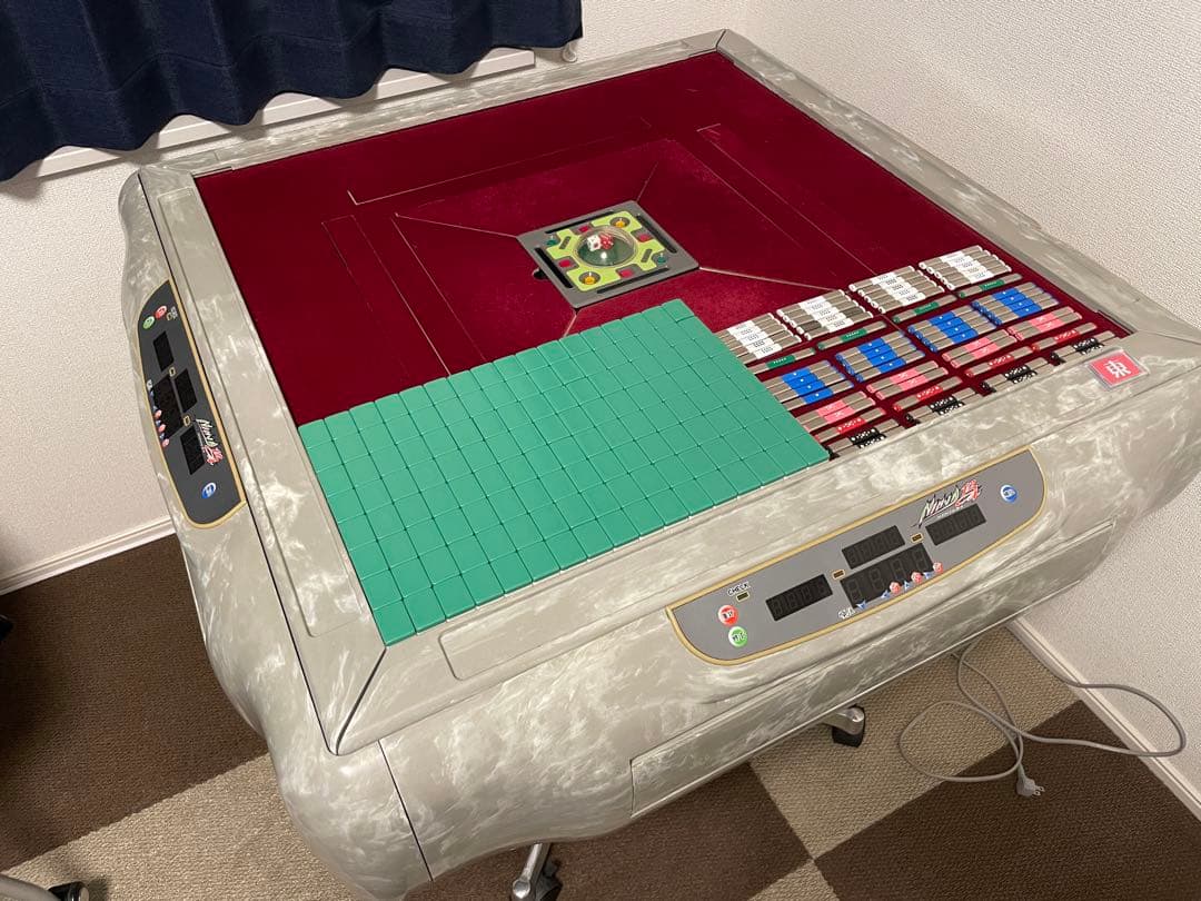 業務用全自動麻雀卓 雀豪DOME 忍者B4枠 サイドテーブル