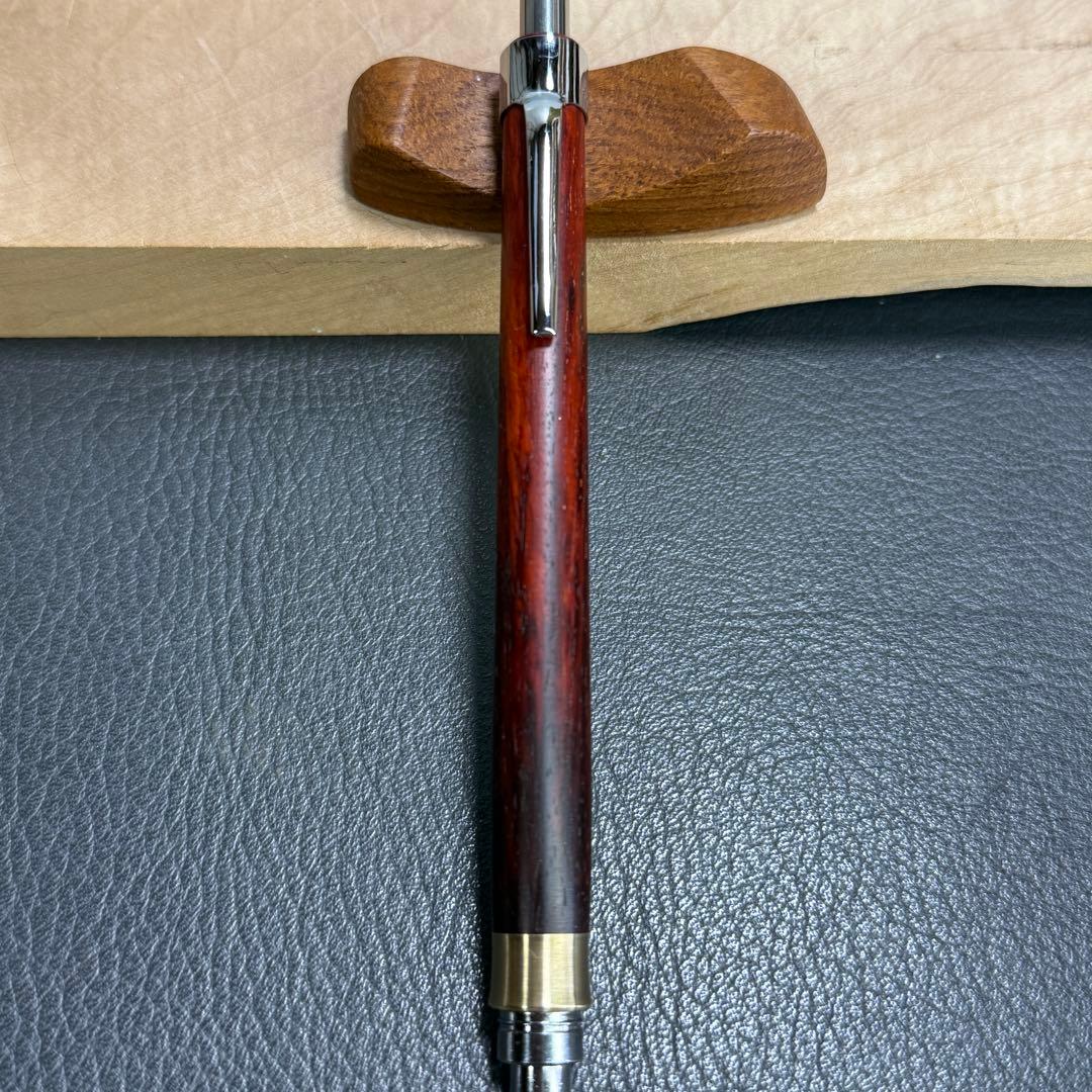187紅木　木製シャーペン　最強低重心R 真鍮