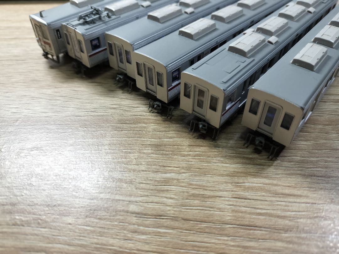 グリーンマックス1257T 東武10000系更新車6両トータルキット組み立て品