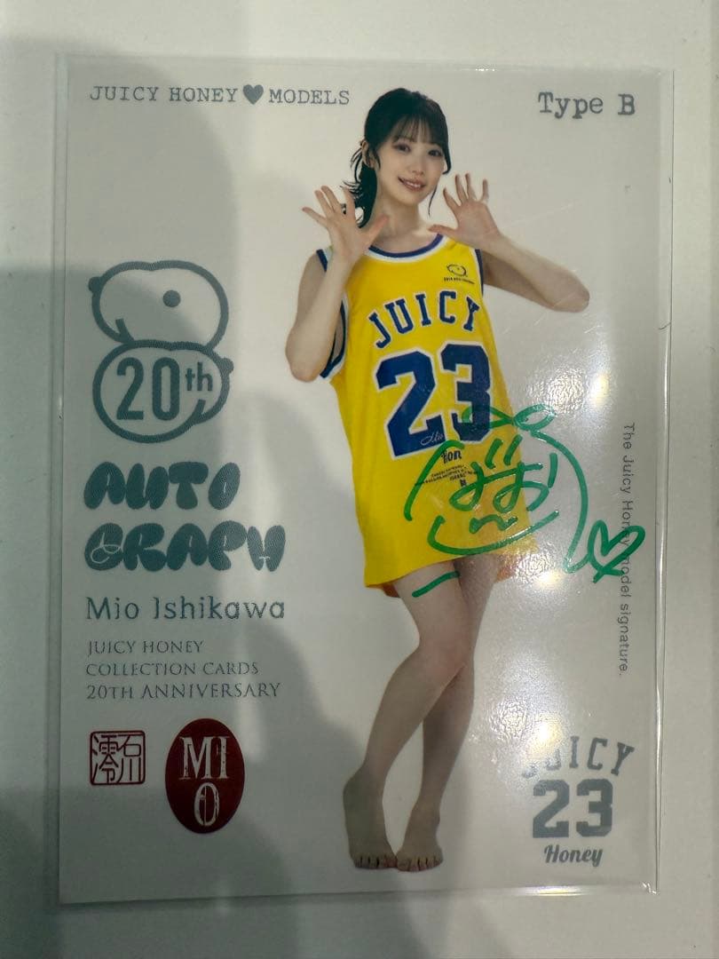 ジューシーハニー 20th 石川澪 直筆サイン タイプA