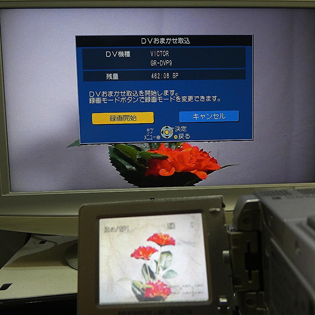 動作良好 ビクター GR-DVP9 MiniDVビデオカメラ　DVD化に最適