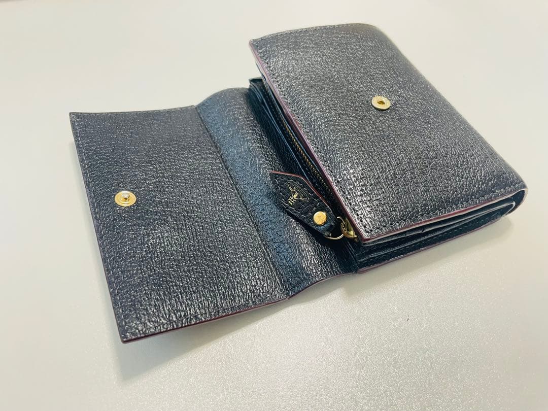 Vivienne Westwood ブラック 二つ折り財布 箱あり