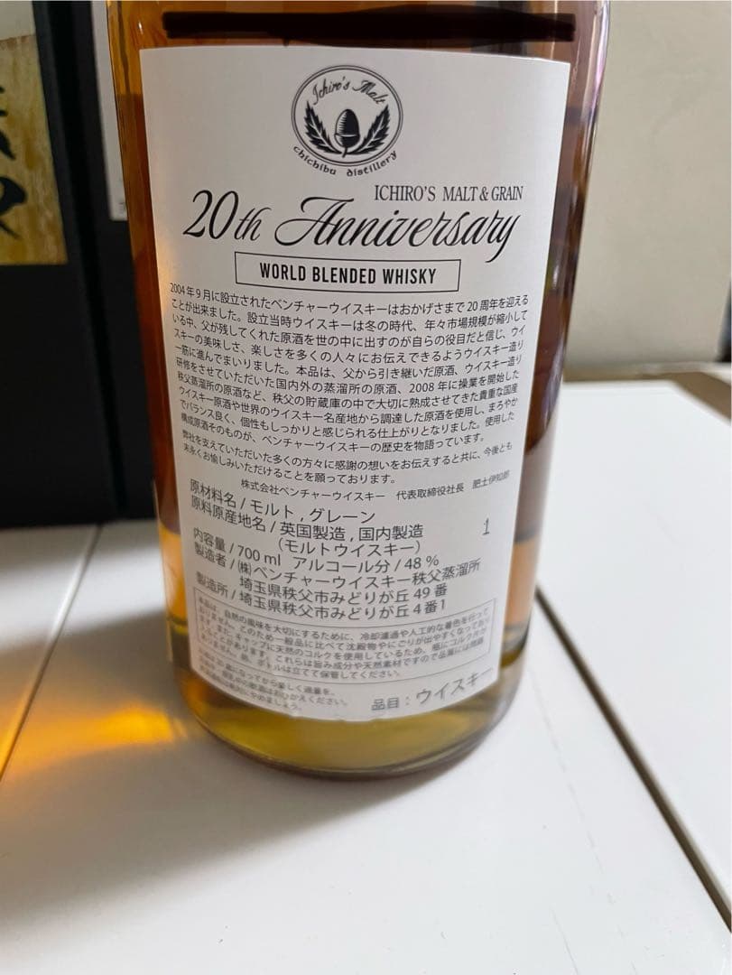 イチローズモルト秩父 & 20th Anniversary