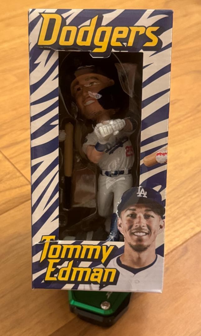 トミーエドマン☆スタジアム限定配布☆ボブルヘッド☆未開封☆背番号: 25