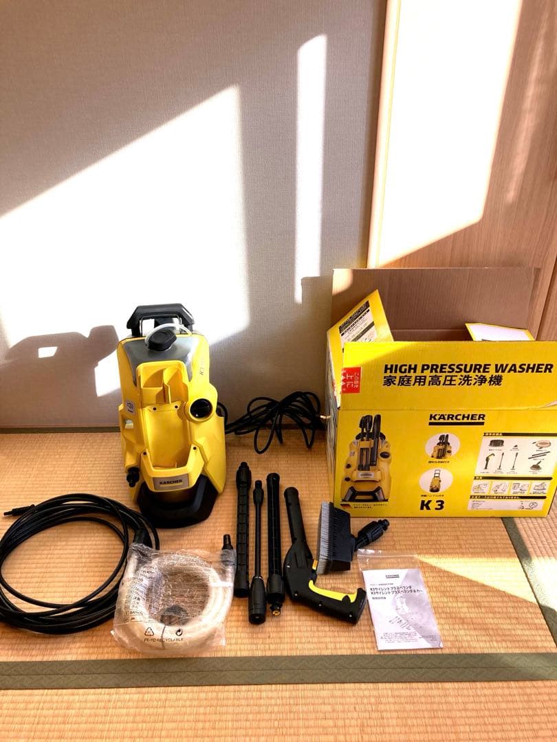 な*め様 高圧洗浄機ケルヒャーK3サイレント プラスベランダ( 60Hz )関西