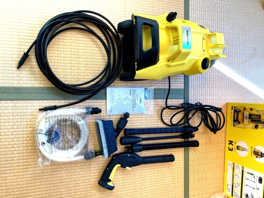 な*め様 高圧洗浄機ケルヒャーK3サイレント プラスベランダ( 60Hz )関西