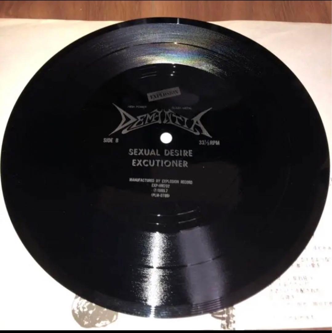 【現在入手不可能】 DEMENTIA ディメンシア LIVE  （1985年）