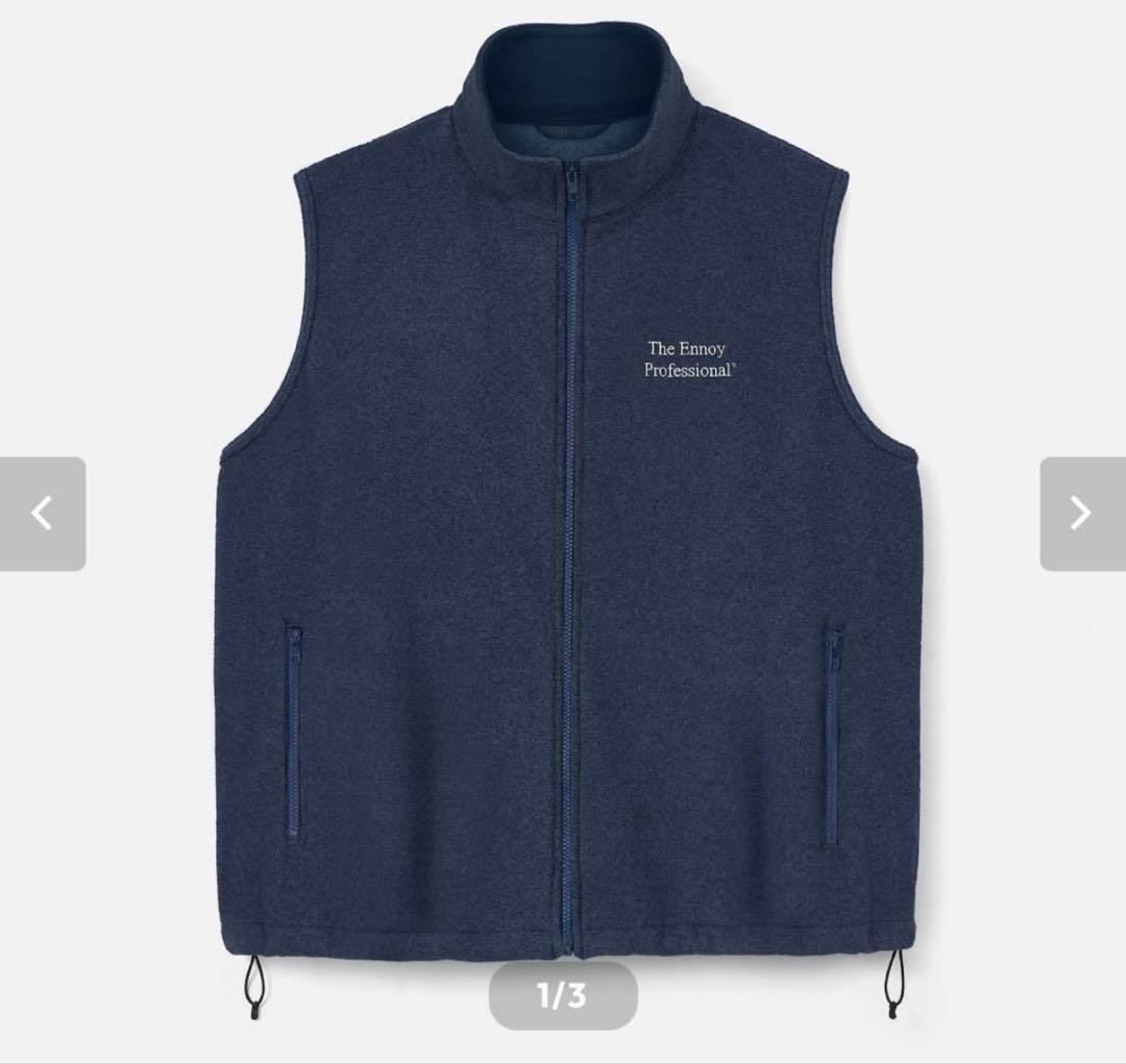PROFESSIONAL FLEECE VEST エンノイ