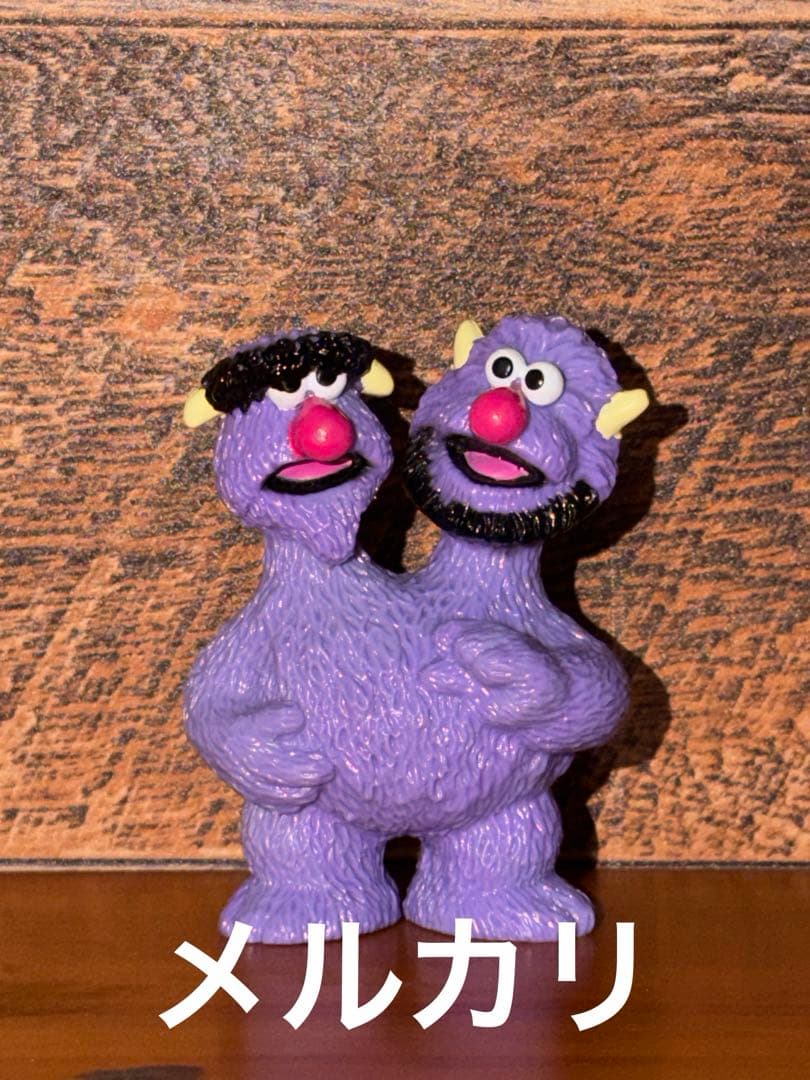 ヴィンテージ セサミ ツーヘッドモンスター ジムヘンソン フィギュア アメトイ