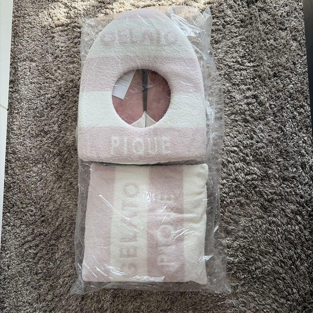 新品　gelato pique ジェラートピケ ベビモコハウス　犬　猫　ピンク