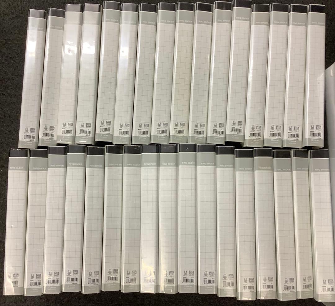 キングジム　668BF A4-S 30穴 リングバインダー 33冊セット