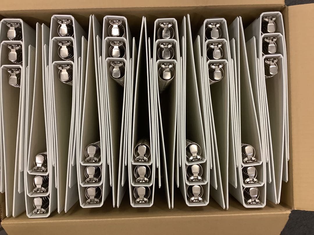 キングジム　668BF A4-S 30穴 リングバインダー 33冊セット