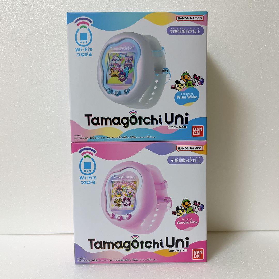 たまごっちユニ Prism White Aurora Pink 2点セット