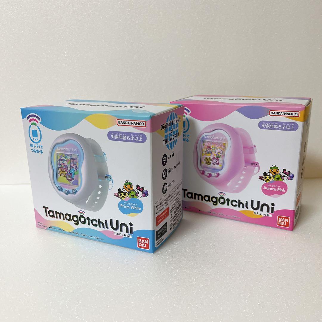 たまごっちユニ Prism White Aurora Pink 2点セット