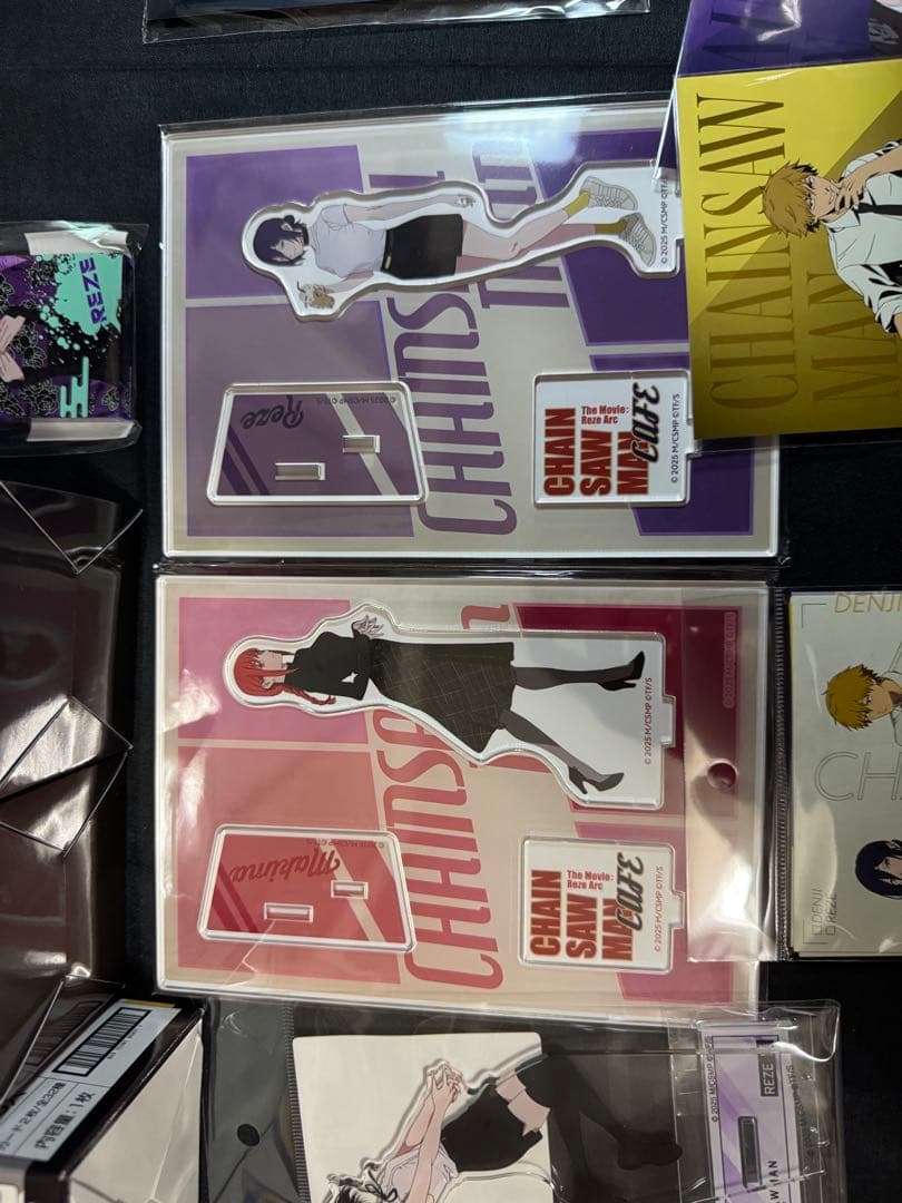 チェンソーマンレゼ編 レゼ アクスタ 缶バッジ ちみけもますこっと 一部マキマ