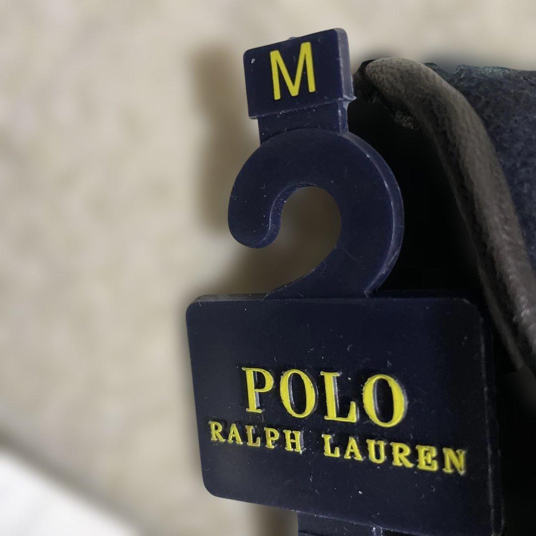 Ralph Lauren ダークグリーン チェック 手袋