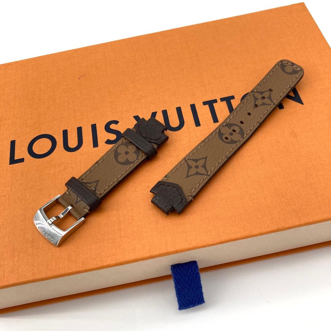 極美品 ルイヴィトン タンブール 純正ベルト モノグラムリバース 腕時計用 完売