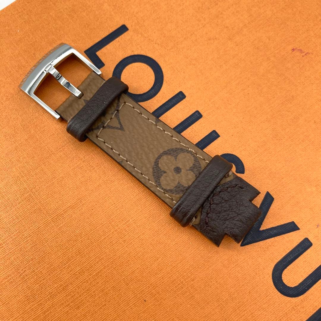 極美品 ルイヴィトン タンブール 純正ベルト モノグラムリバース 腕時計用 完売