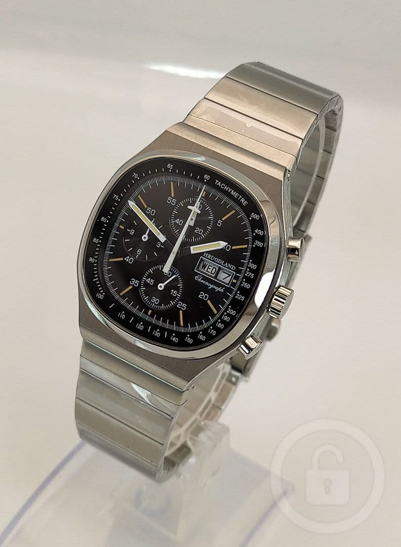 待望のテレビスクリーン型【御代田os00/新品】ムーンウォッチ クロノグラフ①