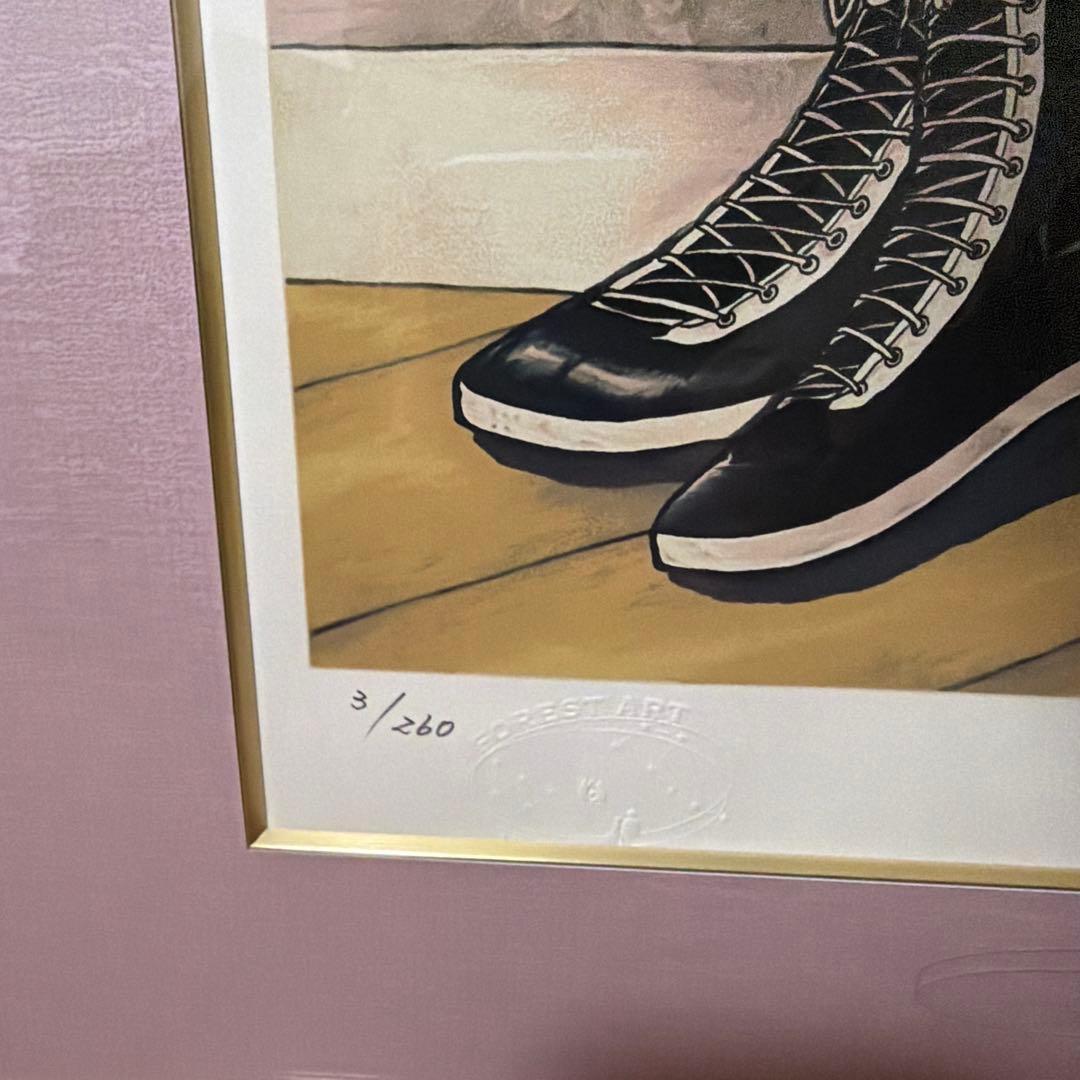 良番 あしたのジョー 3/260 COME BACK ちばてつや 版画