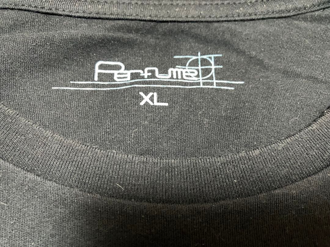 Perfume Tシャツ 黒 XL ※ツアースタッフ専用T