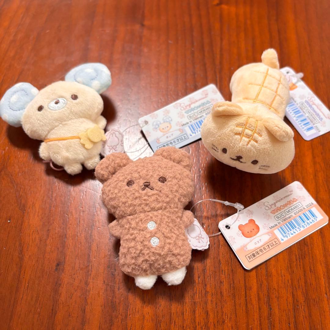 シュガーココムー ぬいぐるみ てのりぬいぐるみ　6体セット