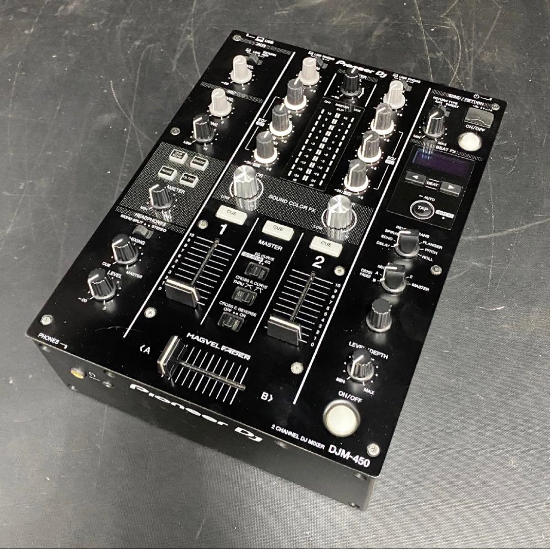 【美品】Pioneer DJM-450 DJミキサーSL-1200