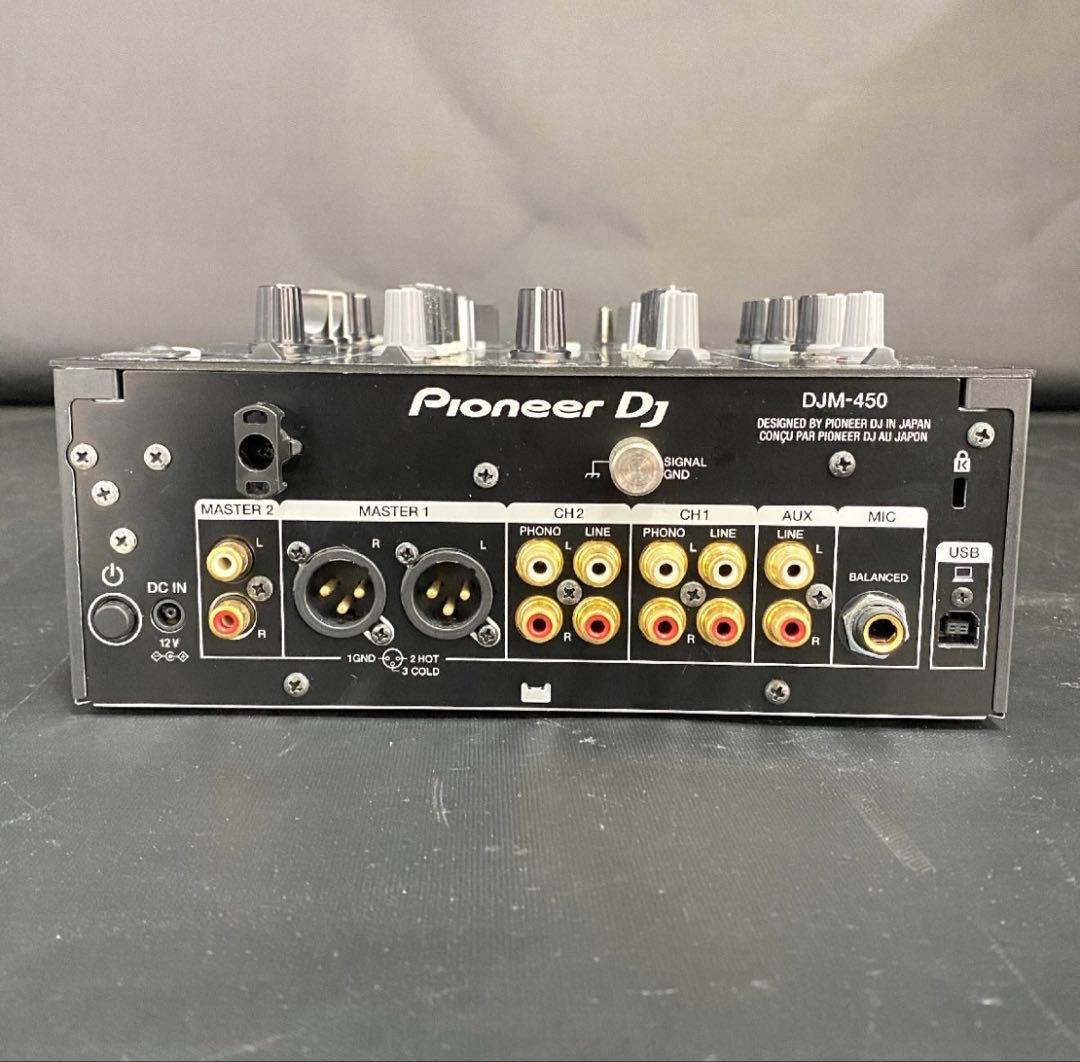 【美品】Pioneer DJM-450 DJミキサーSL-1200