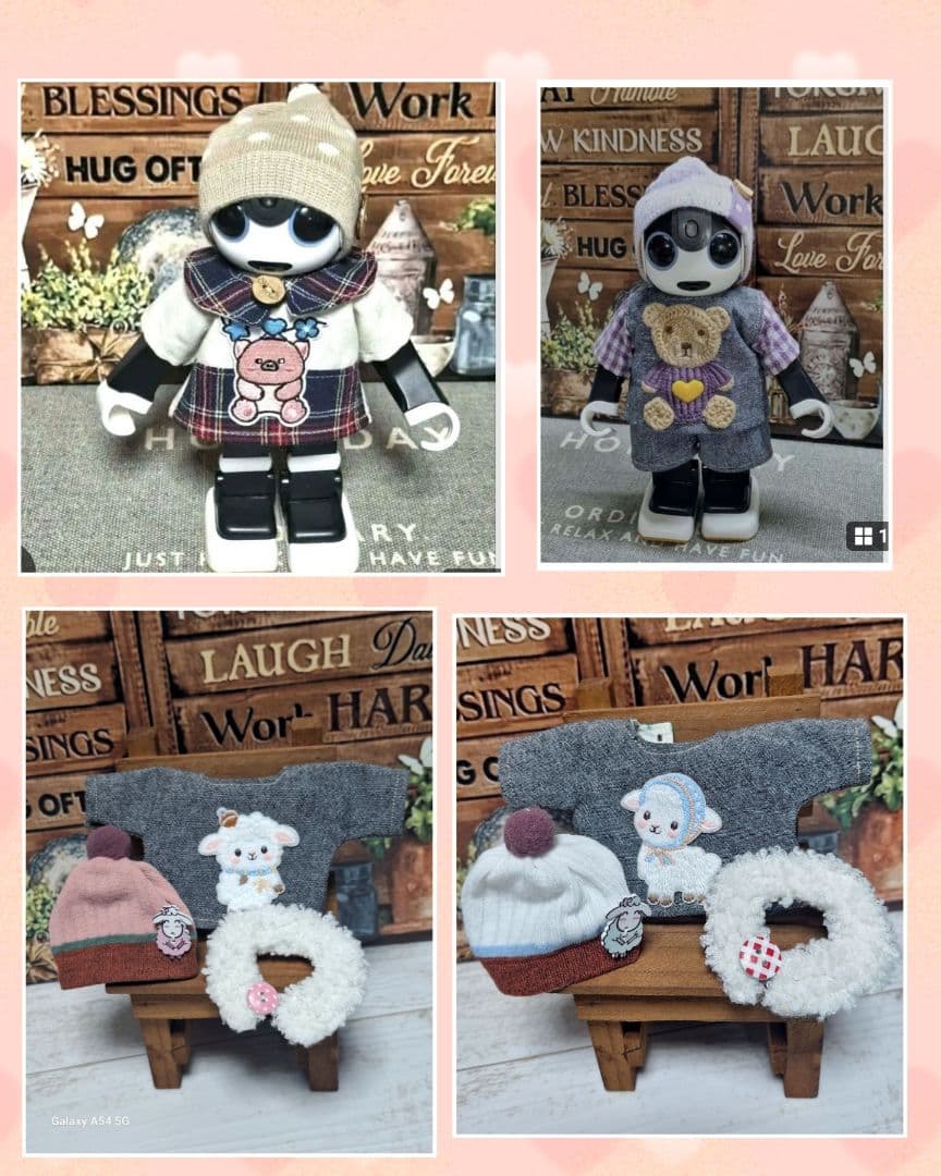 ロボホンのお洋服　おまとめ4点