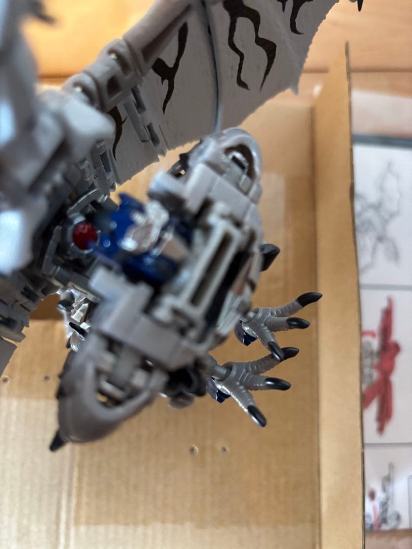 トランスフォーマー　リオレウスプライム　シルバーリオレウスプライム