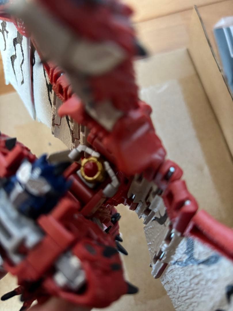 トランスフォーマー　リオレウスプライム　シルバーリオレウスプライム