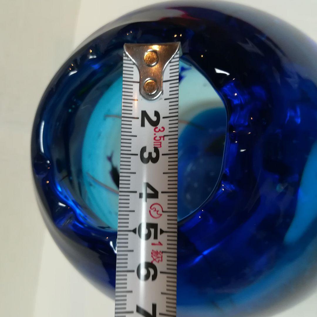 ベネチアンガラス　花瓶　ガラス工芸品　ガラスアート　水族館　魚　ベネチアングラス