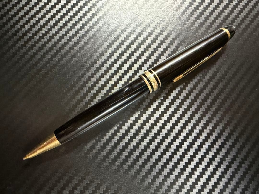 極美品 モンブラン マイスターシュテュック 165 ペンシル 0.5 ブラック