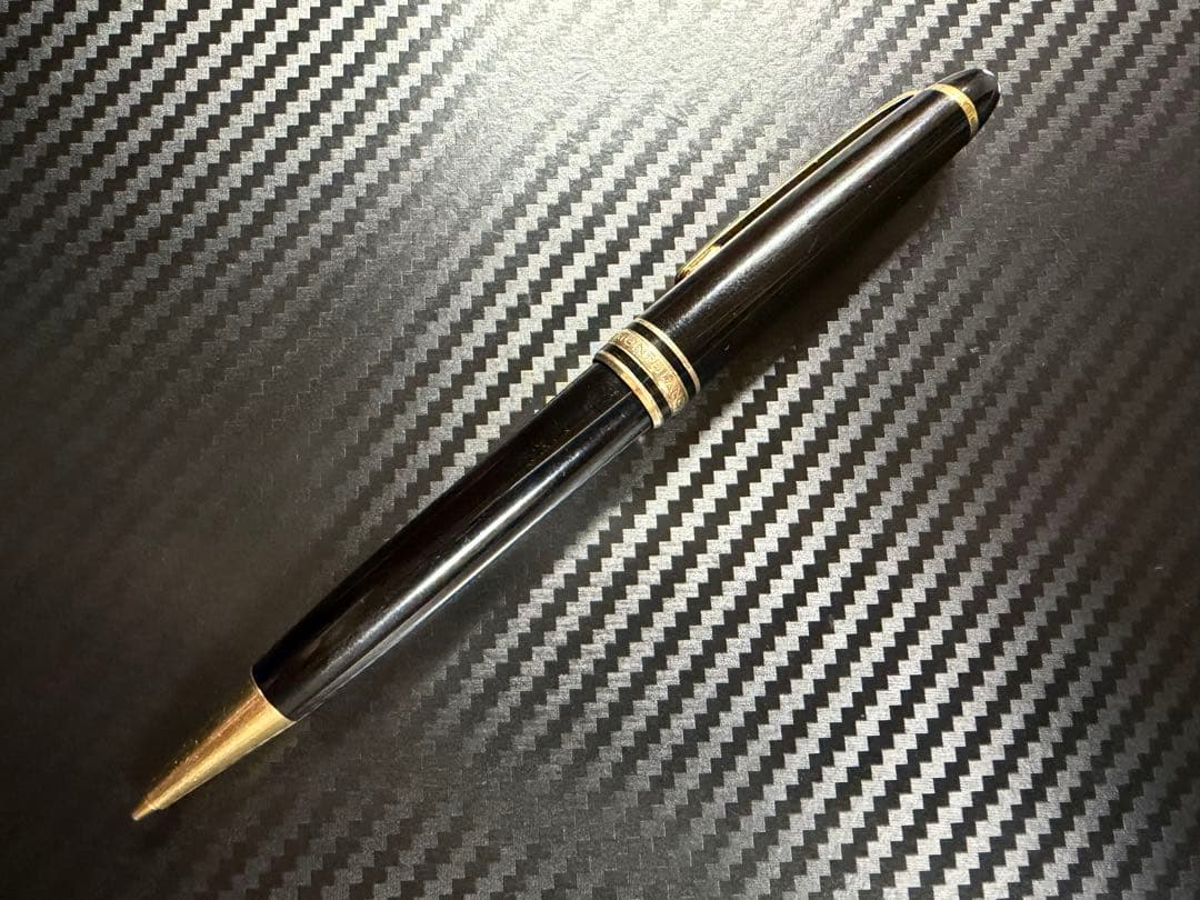 極美品 モンブラン マイスターシュテュック 165 ペンシル 0.5 ブラック