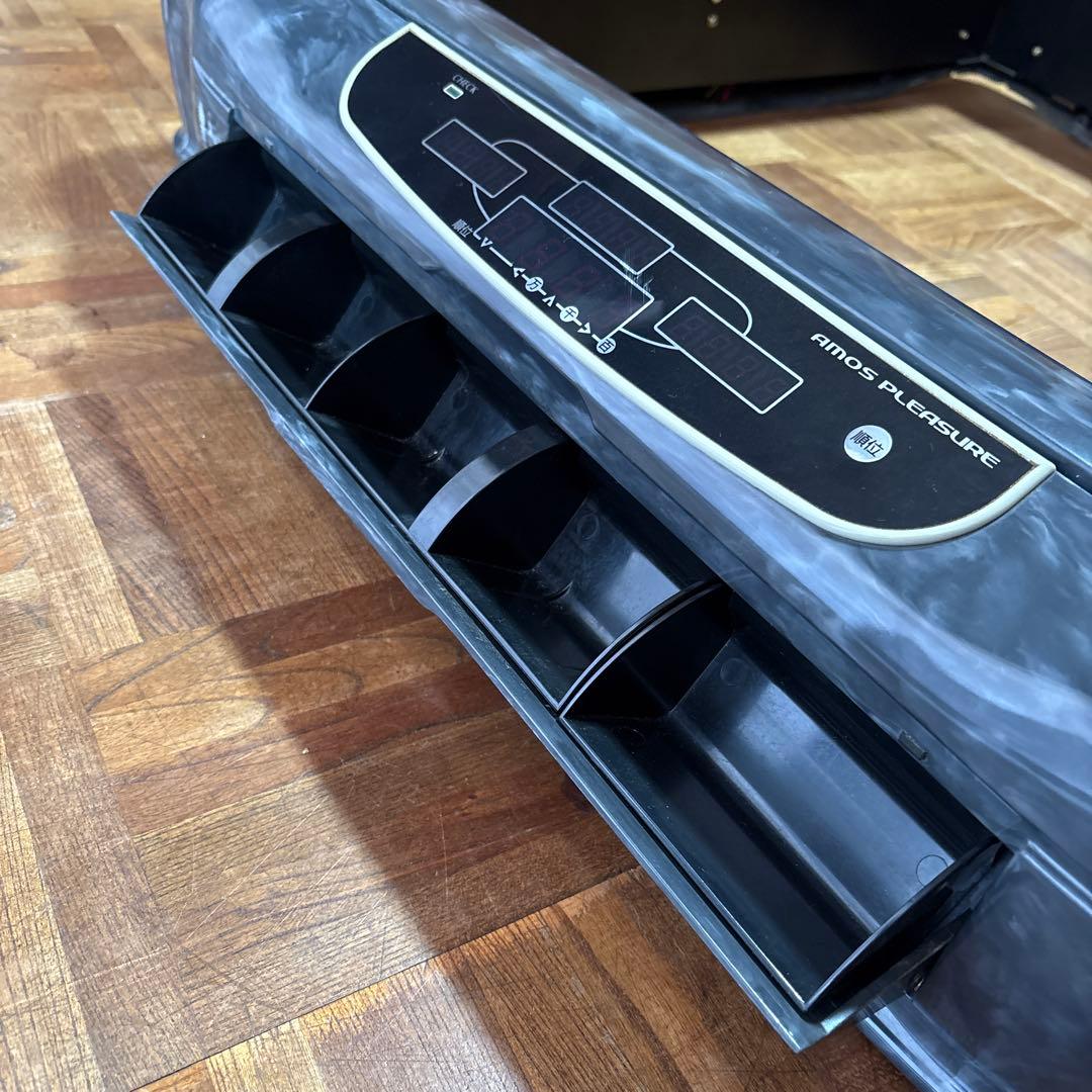 全自動麻雀卓】　アモス　プレジャー　点数枠　点棒　牌　グレー