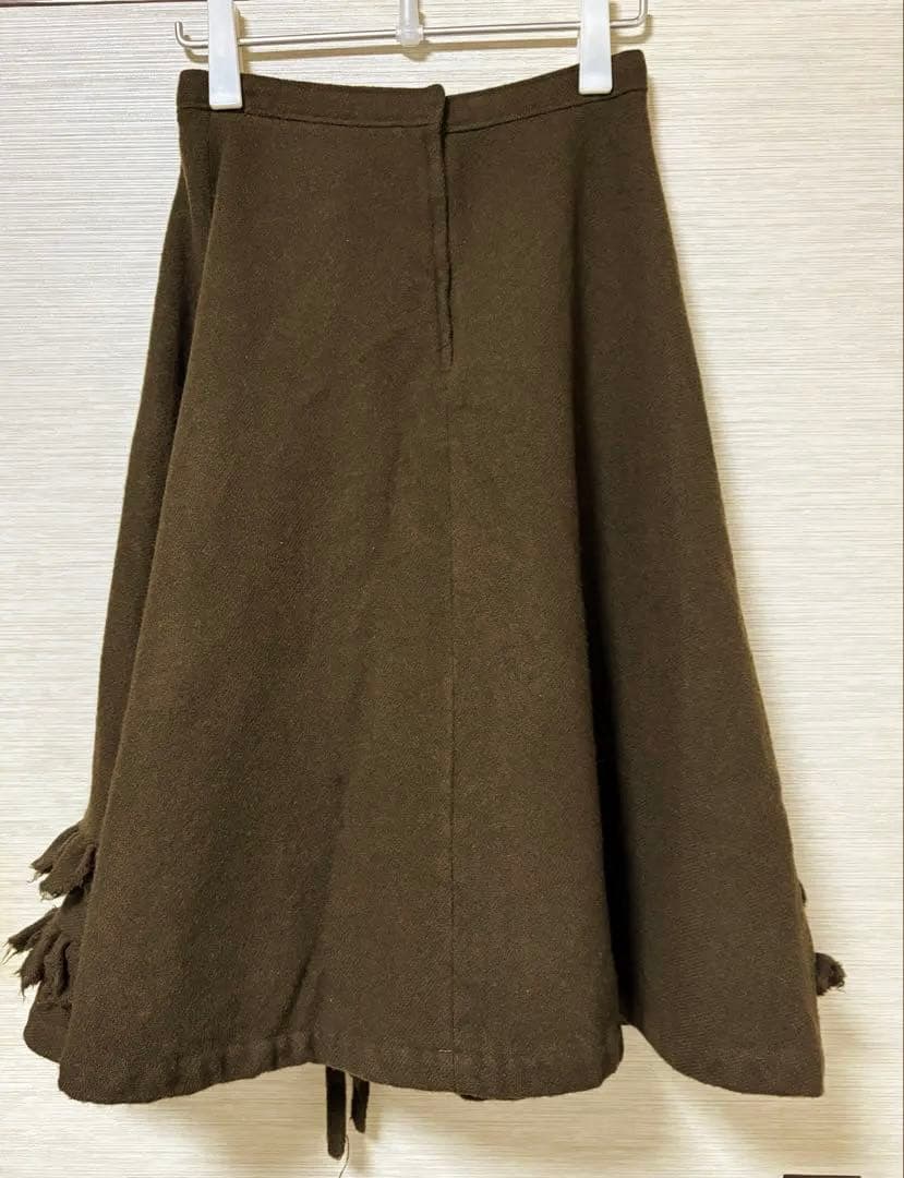 トリココムデギャルソン　モチーフスカート　ウール　ビンテージ　Mサイズ