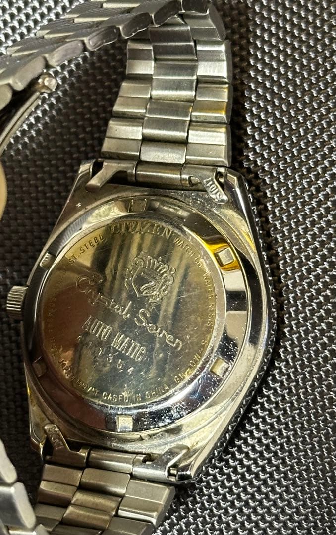 動作品　CITIZEN Crystal Seven 自動巻き メンズ時計